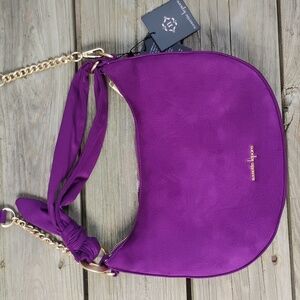 Nanette Lepore NEW Vibrant Purple Shoulder Bag $98